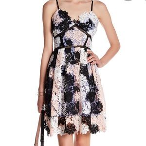 Romeo & Juliet Couture Lace Empire Dress